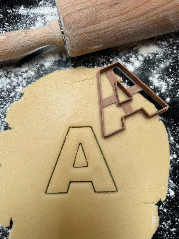 Maxi Letters koekjesvormen (26 stuks) - Samenmetdekindjes - Samenmetdekindjes