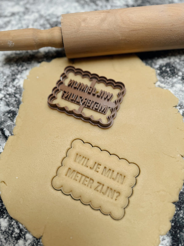 Meter koekjesvorm - Samenmetdekindjes - Samenmetdekindjes