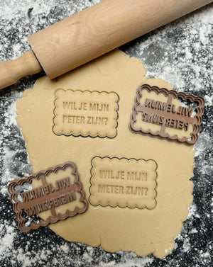 Meter & Peter koekjesvormen - Samenmetdekindjes - Samenmetdekindjes