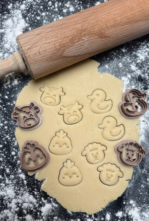 Mini boerderij koekjesvormen - Samenmetdekindjes - Samenmetdekindjes