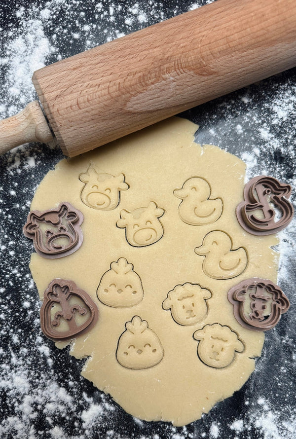 Mini boerderij koekjesvormen - Samenmetdekindjes - Samenmetdekindjes