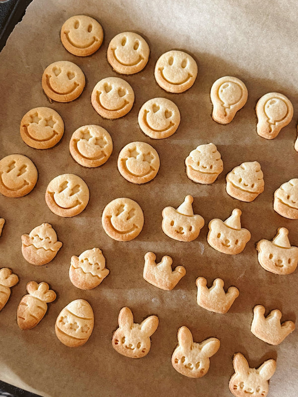 Mini smiley koekjesvormen - Samenmetdekindjes - Samenmetdekindjes