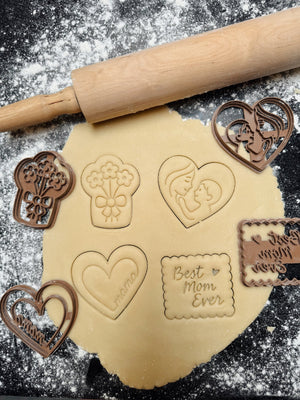 Moederdag koekjesvormen - Samenmetdekindjes - Samenmetdekindjes