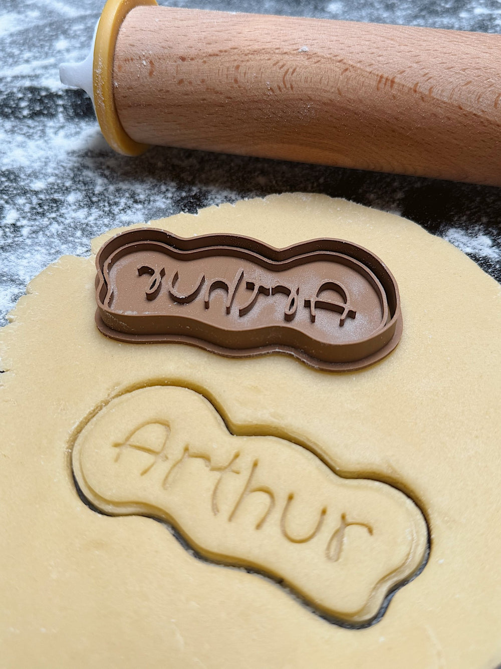 Naambubbel - Lettertype Arthur - Samenmetdekindjes - Samenmetdekindjes