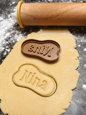 Naambubbel - Lettertype Nina - Samenmetdekindjes - Samenmetdekindjes