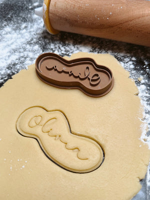 Naambubbel - Lettertype Olivia - Samenmetdekindjes - Samenmetdekindjes