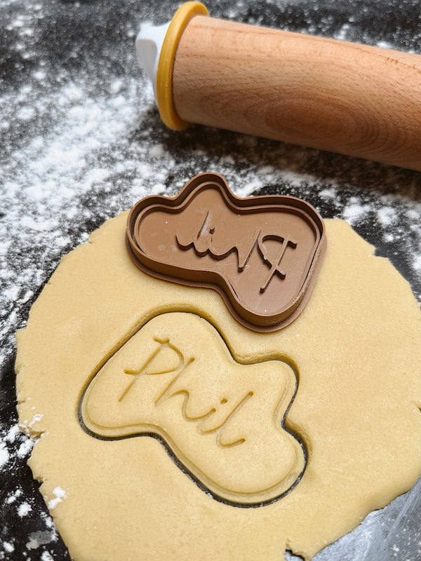 Naambubbel - Lettertype Phil - Samenmetdekindjes - Samenmetdekindjes