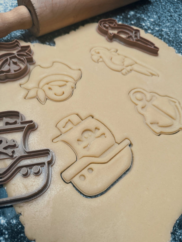 Piraten koekjesvormen - Samenmetdekindjes - Samenmetdekindjes