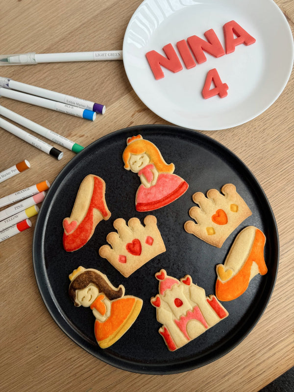 Prinses koekjesvormen - Samenmetdekindjes - Samenmetdekindjes