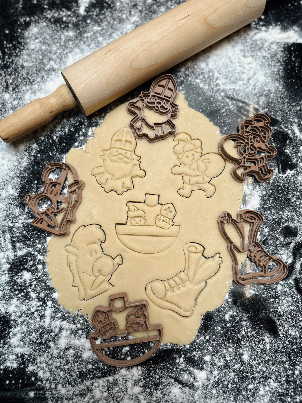 Sinterklaas koekjesvormen - Samenmetdekindjes - Samenmetdekindjes