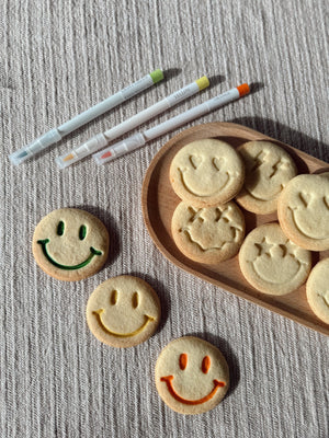 Smiley koekjesvormen - Samenmetdekindjes - Samenmetdekindjes
