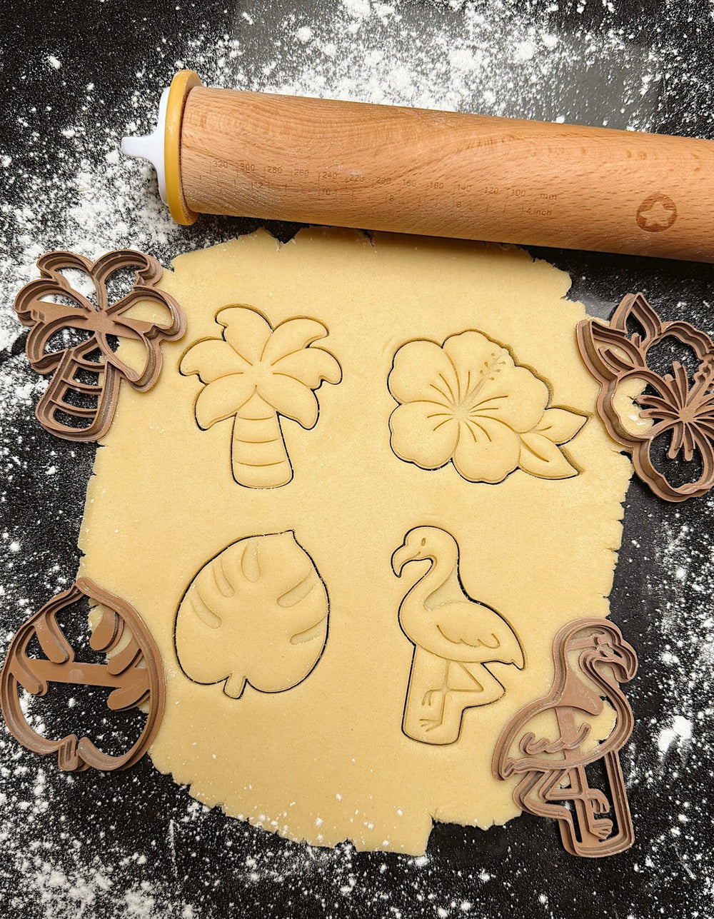 Tropical koekjesvormen - Samenmetdekindjes - Samenmetdekindjes
