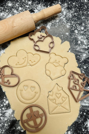 Valentijn koekjesvormen - Samenmetdekindjes - Samenmetdekindjes