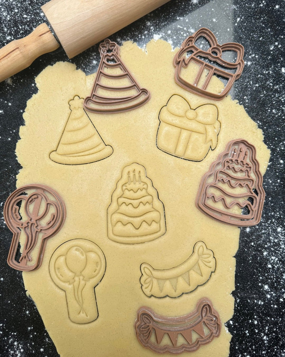 Verjaardag koekjesvormen - Samenmetdekindjes - Samenmetdekindjes