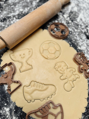 Voetbal koekjesvormen - Samenmetdekindjes - Samenmetdekindjes
