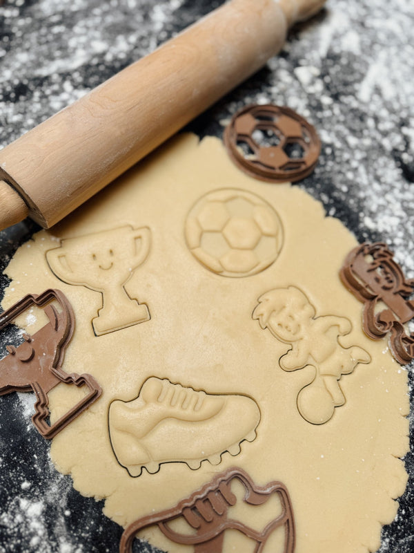 Voetbal koekjesvormen - Samenmetdekindjes - Samenmetdekindjes