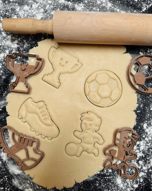Voetbal koekjesvormen - Samenmetdekindjes - Samenmetdekindjes
