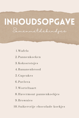 Woensdag Bakdag Reeks 2 eBook - Samenmetdekindjes - Samenmetdekindjes