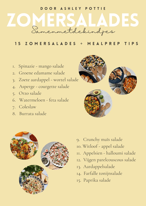 Zomersalades recepten eBook - Samenmetdekindjes - Samenmetdekindjes