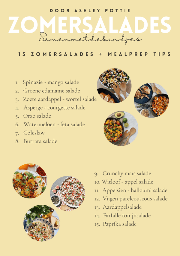 Zomersalades recepten eBook - Samenmetdekindjes - Samenmetdekindjes