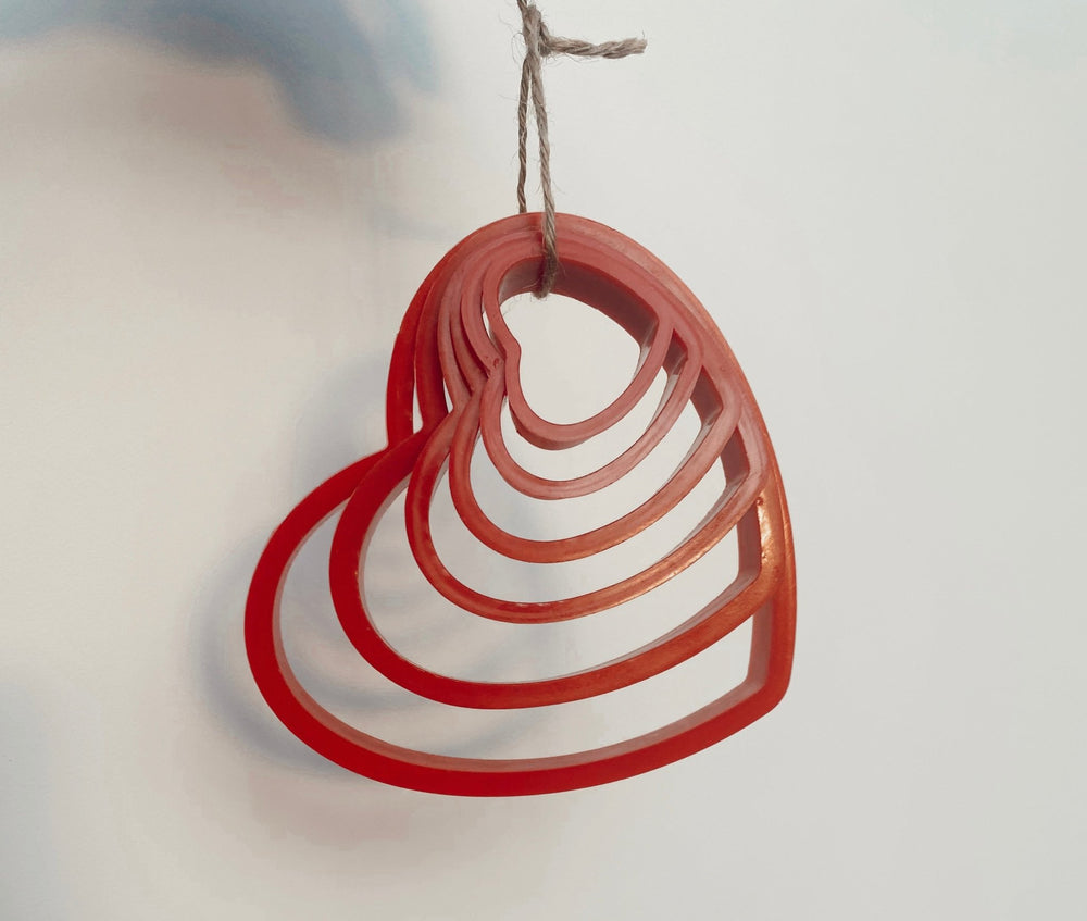 Hartenset rood - Samenmetdekindjes - Samenmetdekindjes